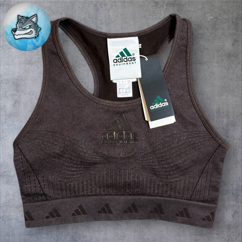 adidas Originals Equipment EQT Bra Top Aurora Coffee Women's Medium KC1787